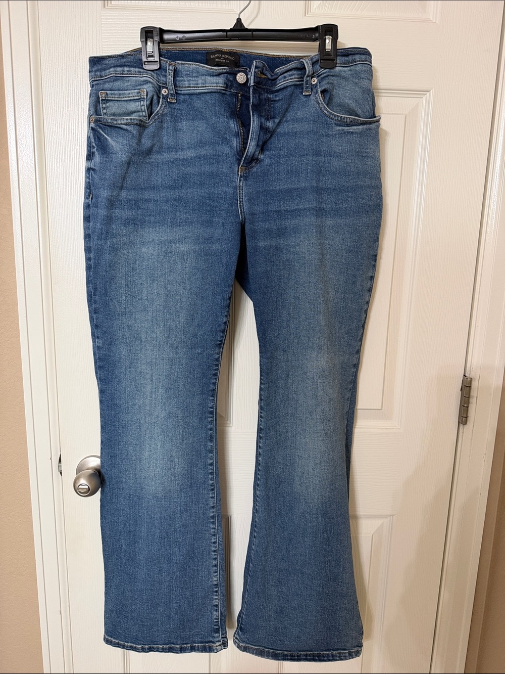 Banana Republic Medium Blue Flared Jeans